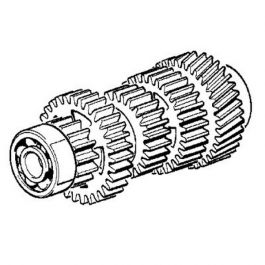 Gearbox intermediate shaft 5 speed, complete