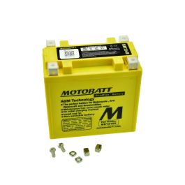 Motobatt Battery MBYZ16H, AGM, 12V 16Ah, yellow